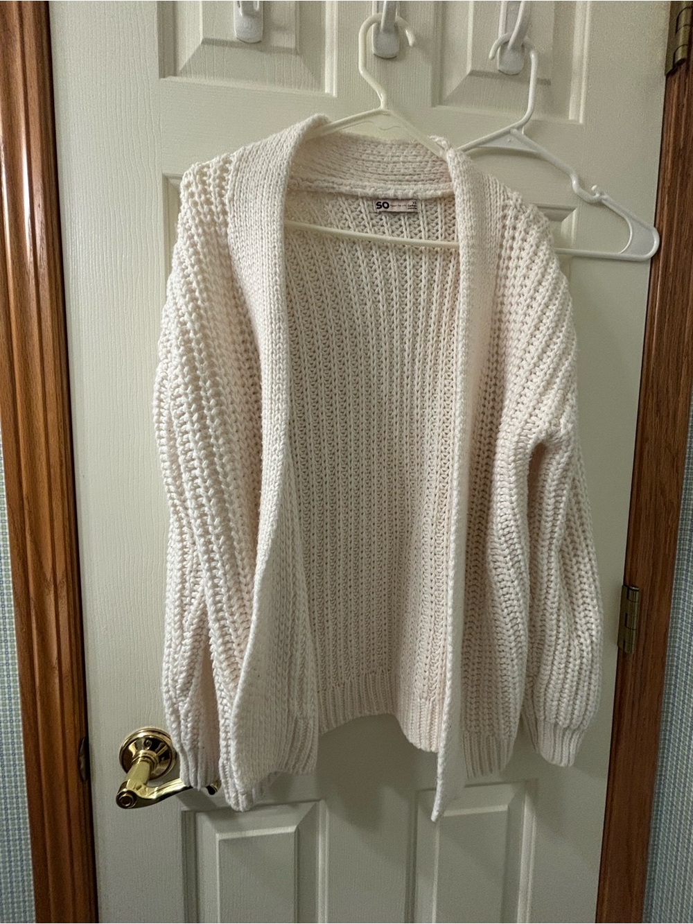 Soft Open-Front Light Pink Knit Cardigan - Cozy Layering Sweater